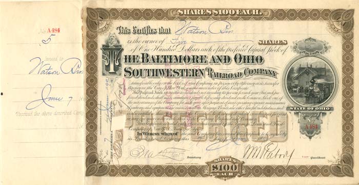 Baltimore and Ohio Southwestern Railroad Co.